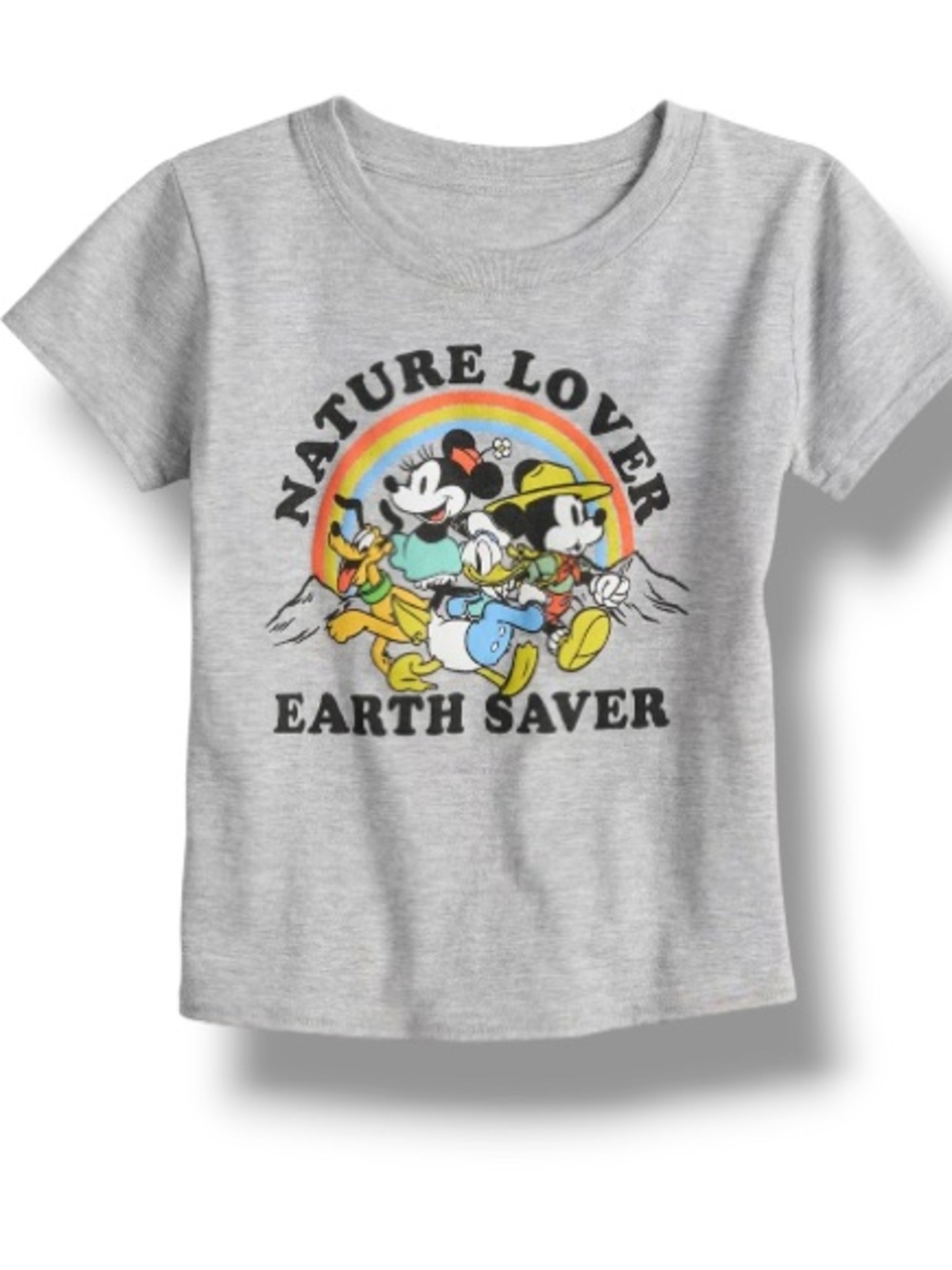 Disney Women’s Retro Celebrate Together Shirt Nature Lover Earth Saver Top NWOT